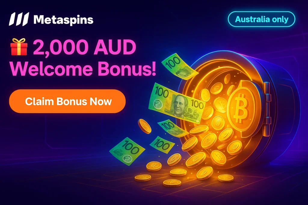 Metaspins Australia Welcome Bonus – Desktop