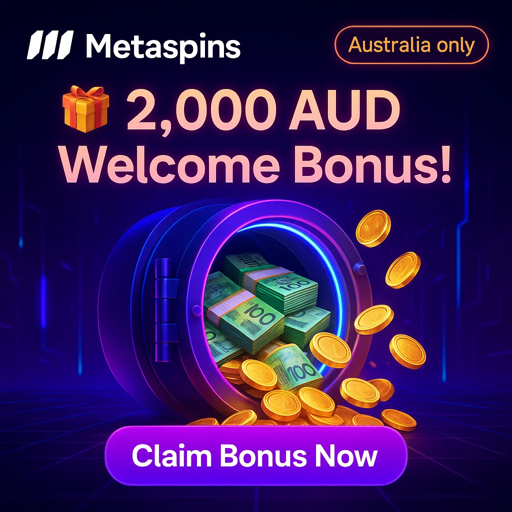 Metaspins Australia Welcome Bonus – Mobile