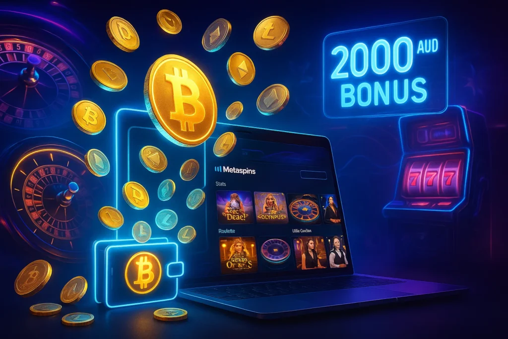 MetaSpins Casino Australia Crypto Bonus