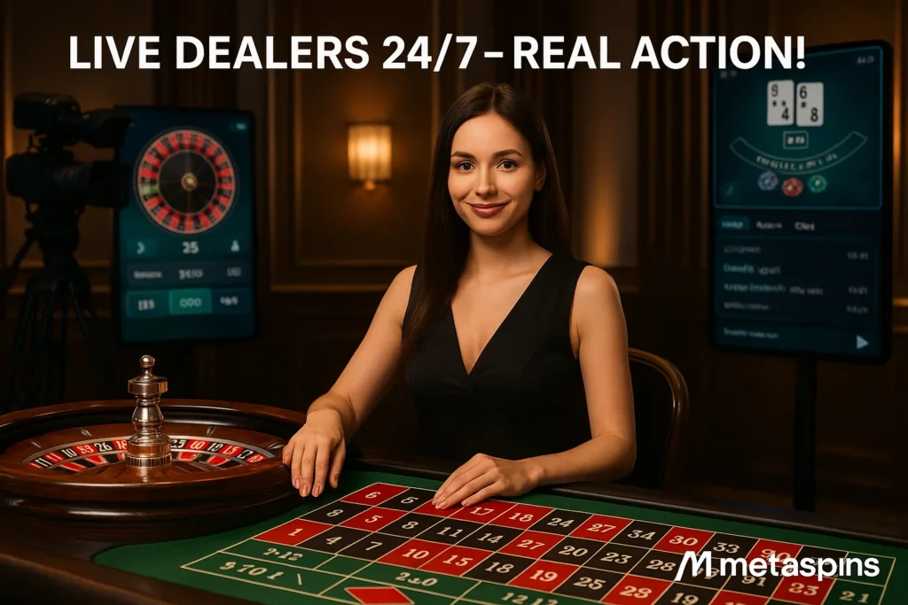 Metaspins Live Casino Australia – Desktop