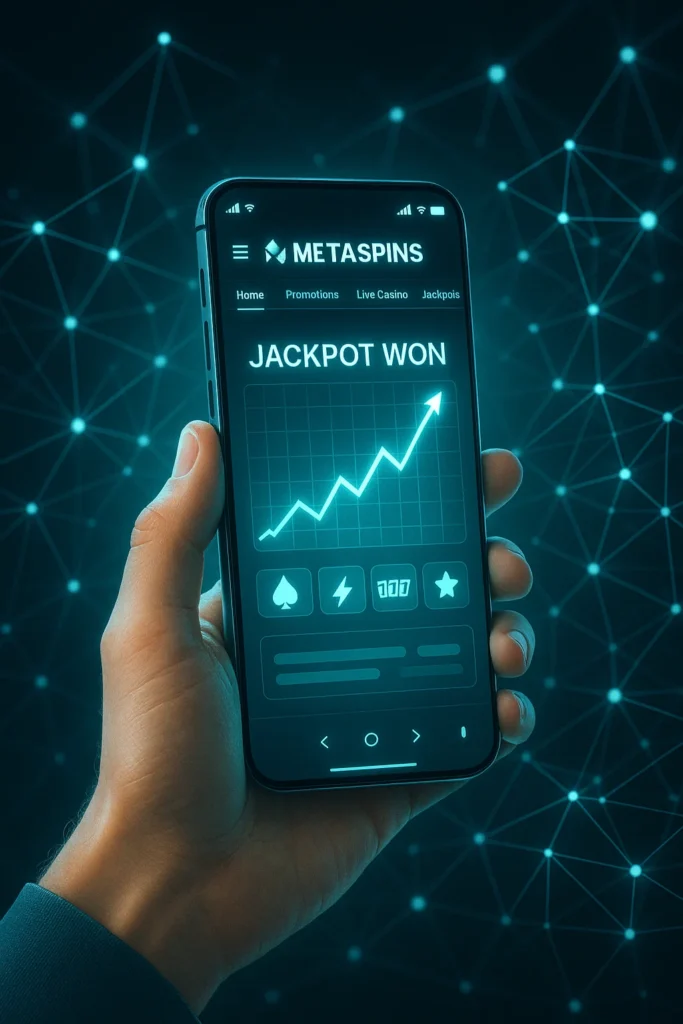 Metaspins Mobile Crypto App - Web3 Casino